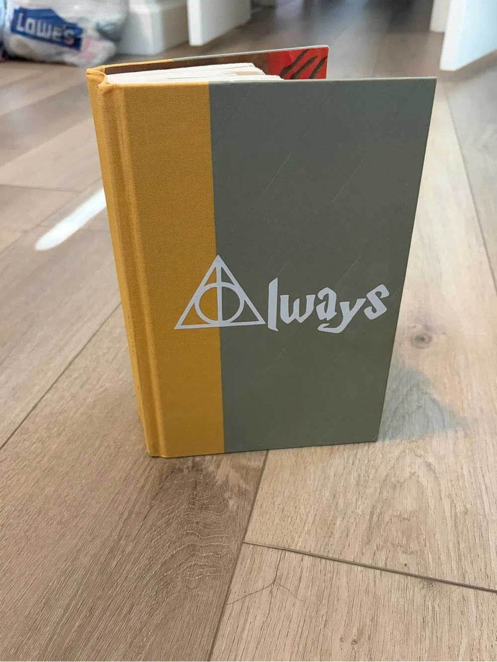 Hand-Folded Book Art Home Decor 10/12/19 Date Harry Potter Deathly Hallows